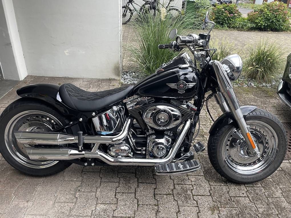 Harley-Davidson Chopper: Harley Fatboy FLSTF 103 – Usato da Steinhausen venduto da Hoelgi