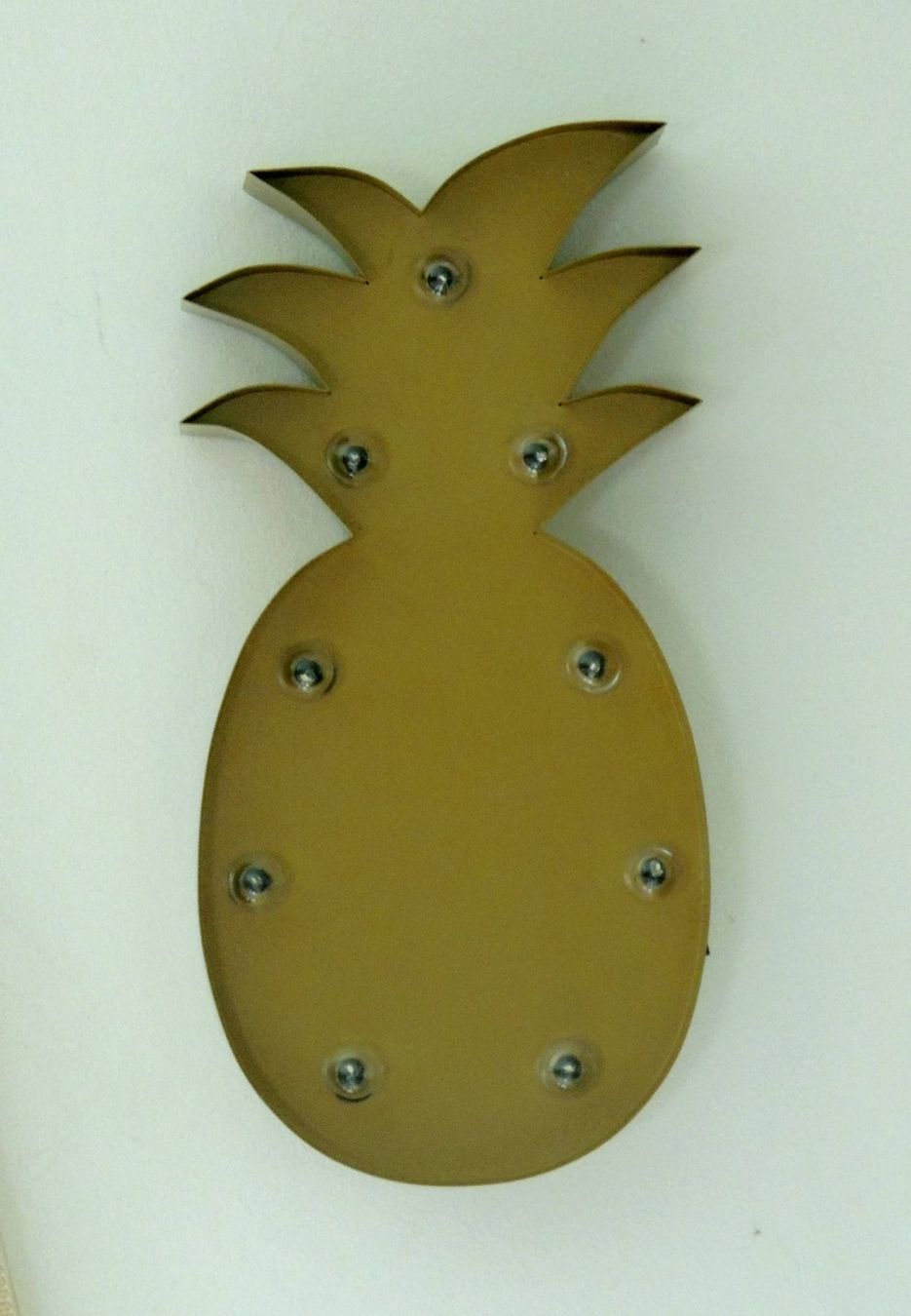 Lampes: Applique murale Ananas en métal doré – D'occasion à La Chaux-de-Fonds par Helene2300 1