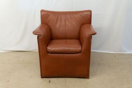 B&B Italia Lauriana Ledersessel - Cognac - Ref. 07/41
