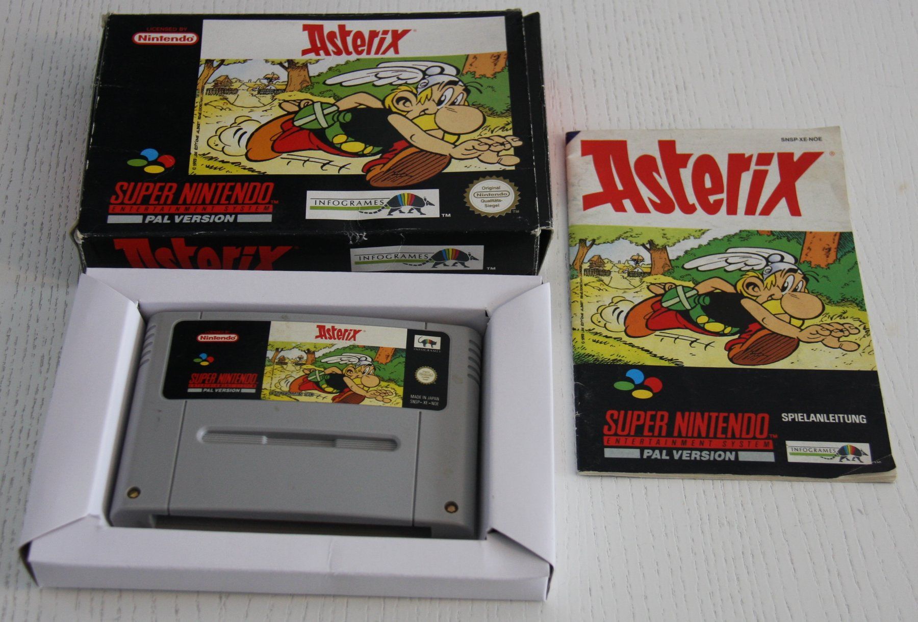 Spiele: SNES Asterix – Gebraucht aus Fisibach von Retrogames24