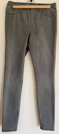Jeggings in Grau, Gr. 38