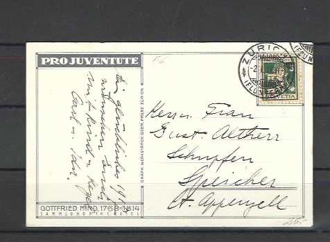 Cartoline: 1 Karte Pro Juventute – Nuovo (secondo la descrizione) da Koblenz venduto da Markenhimmel