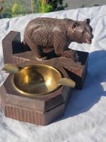Brienzer Bär Aschenbecher Messing
