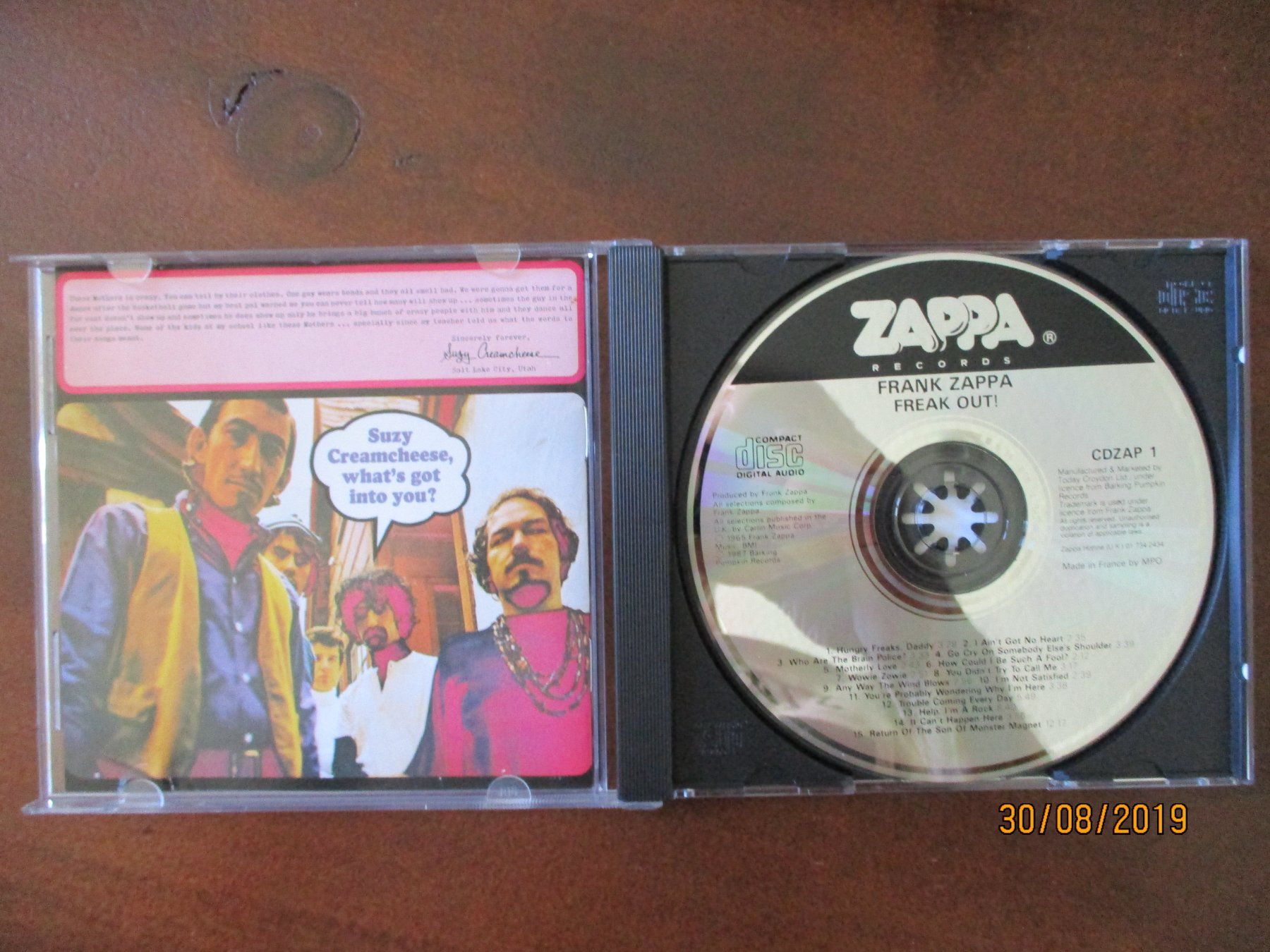 CDs: Frank Zappa - Freak Out – Gebraucht aus Liestal von  1
