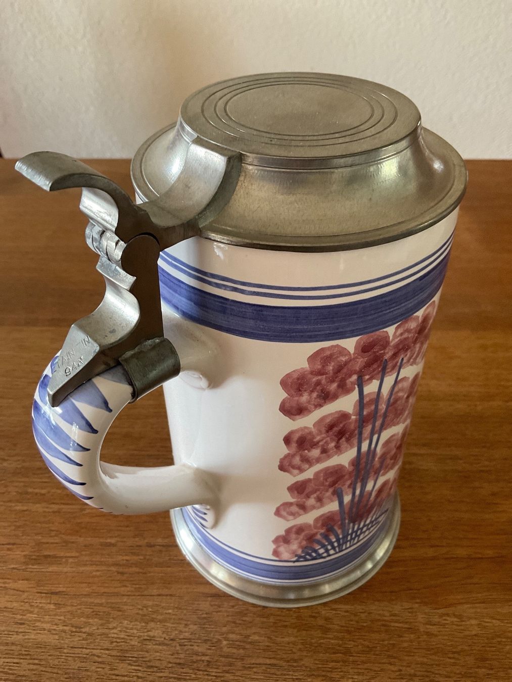 Tutte le decorazioni: Kronenburg Bierkrug mit Zinndeckel – Nuovo (secondo la descrizione) da Lostorf venduto da Merlin63 1