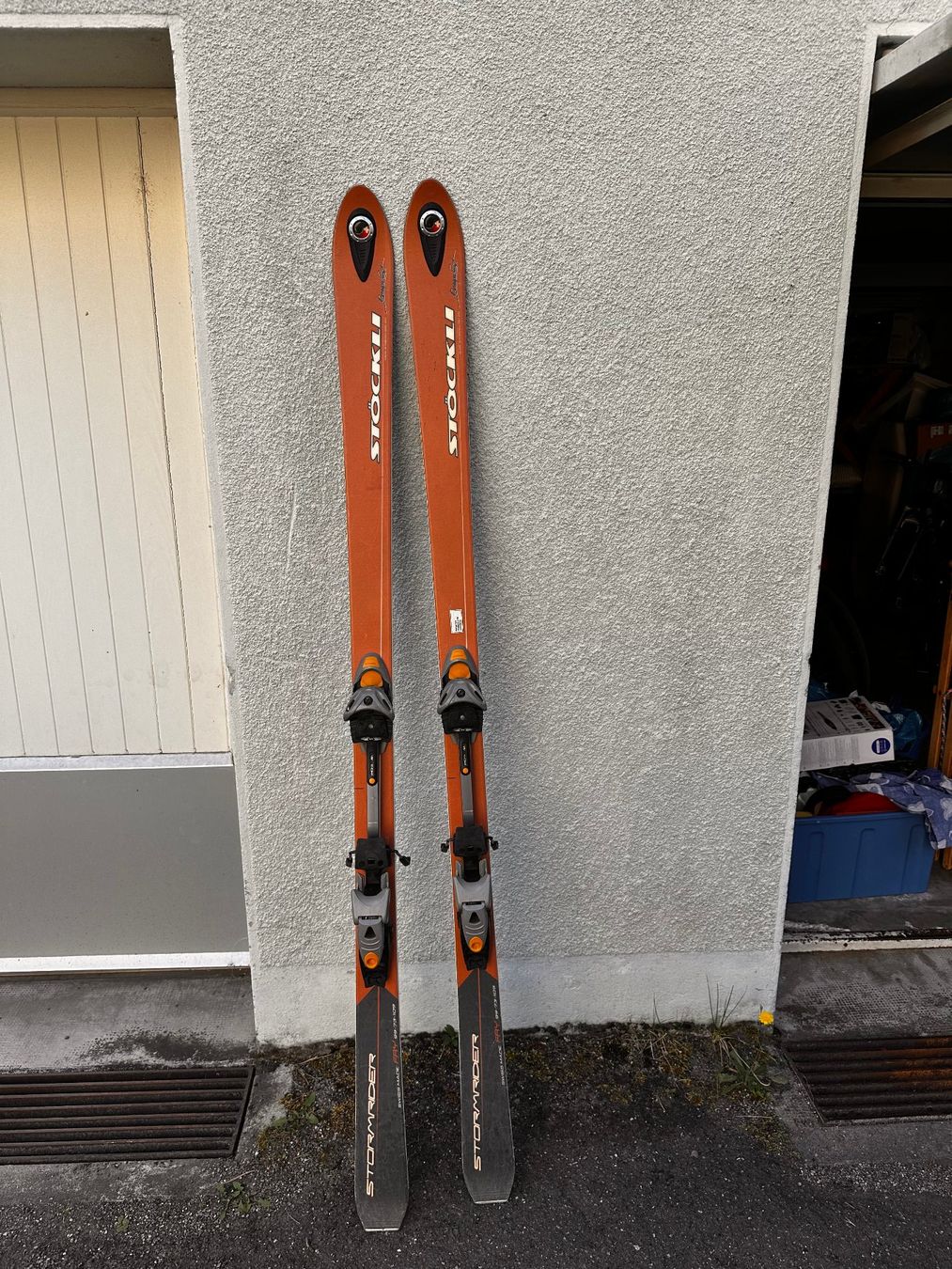 Sci: Skis de randonée Stockli Stormrider – Usato da La Tour-de-Peilz venduto da jimmyro
