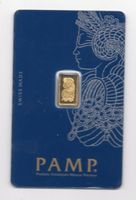 (2360) Goldbarren 1 g, PAMP, stgl