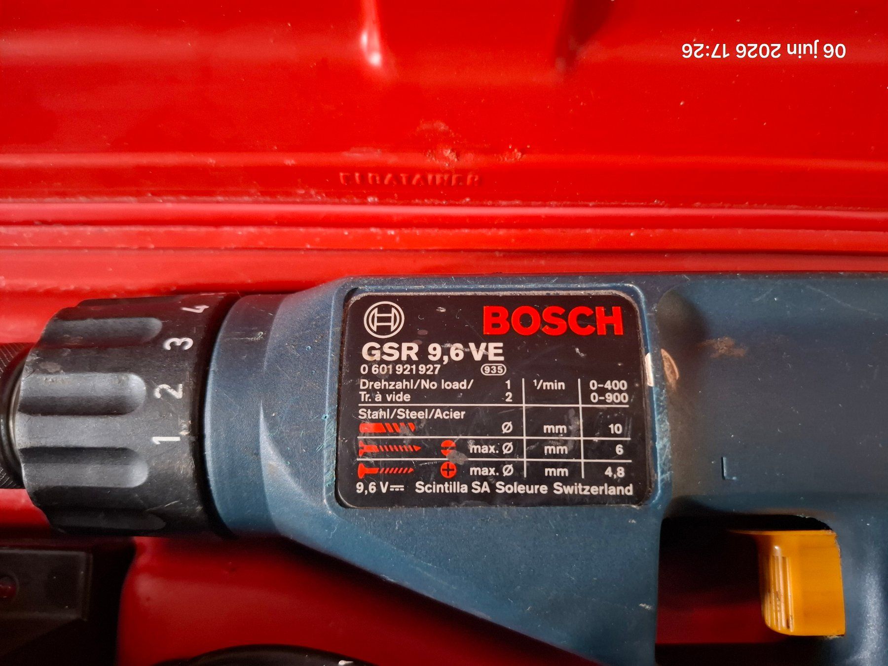 Bosch Trapani: Bosch GSR 9.6 VE      ******     1.-     ****** – Usato da Yverdon-les-Bains venduto da Dan00 1