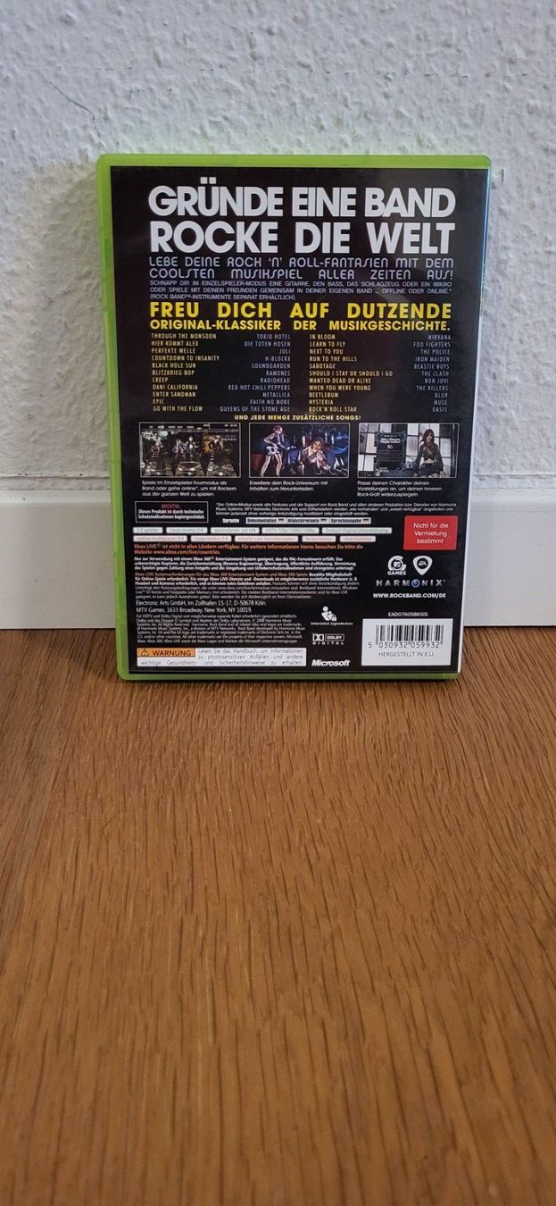 Microsoft Giochi: Xbox 360 - Rock Band – Usato da Münsingen venduto da DigitaleSpielecke 1