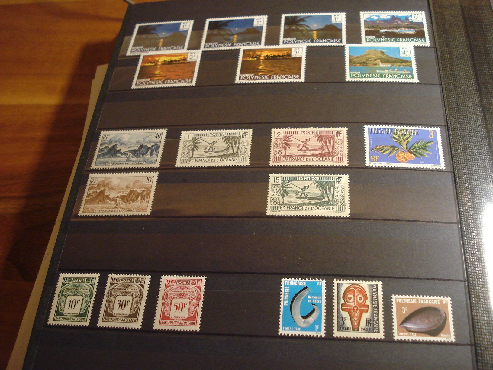 Alle Briefmarken: Lot Polynesie Francaise – Gebraucht aus Niederwil AG von morostahu 1