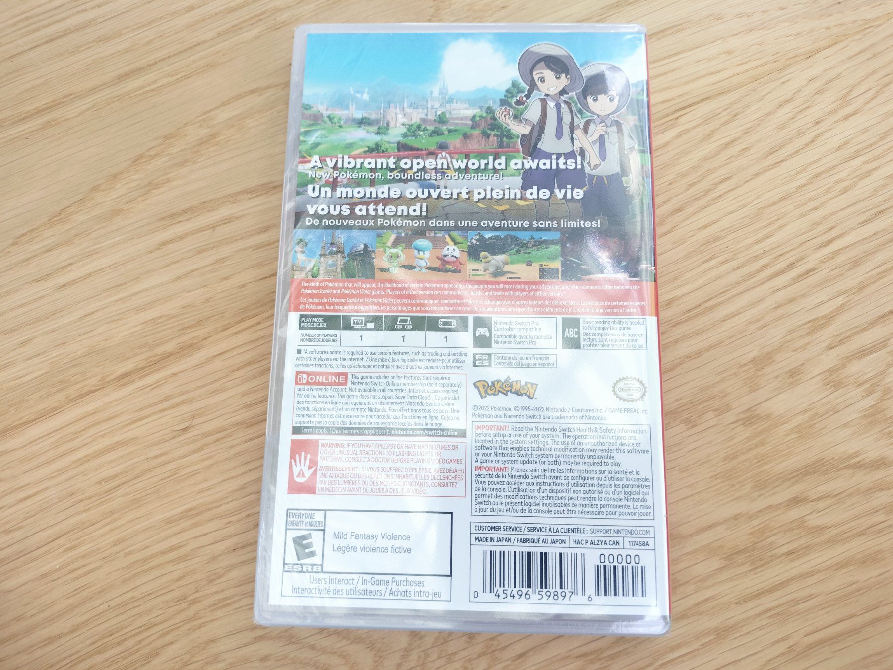 Nintendo Giochi: NEU Nintendo Switch Pokemon Violet Purpur – Nuovo e nell'imballaggio originale da Wil SG venduto da kaizzen 1