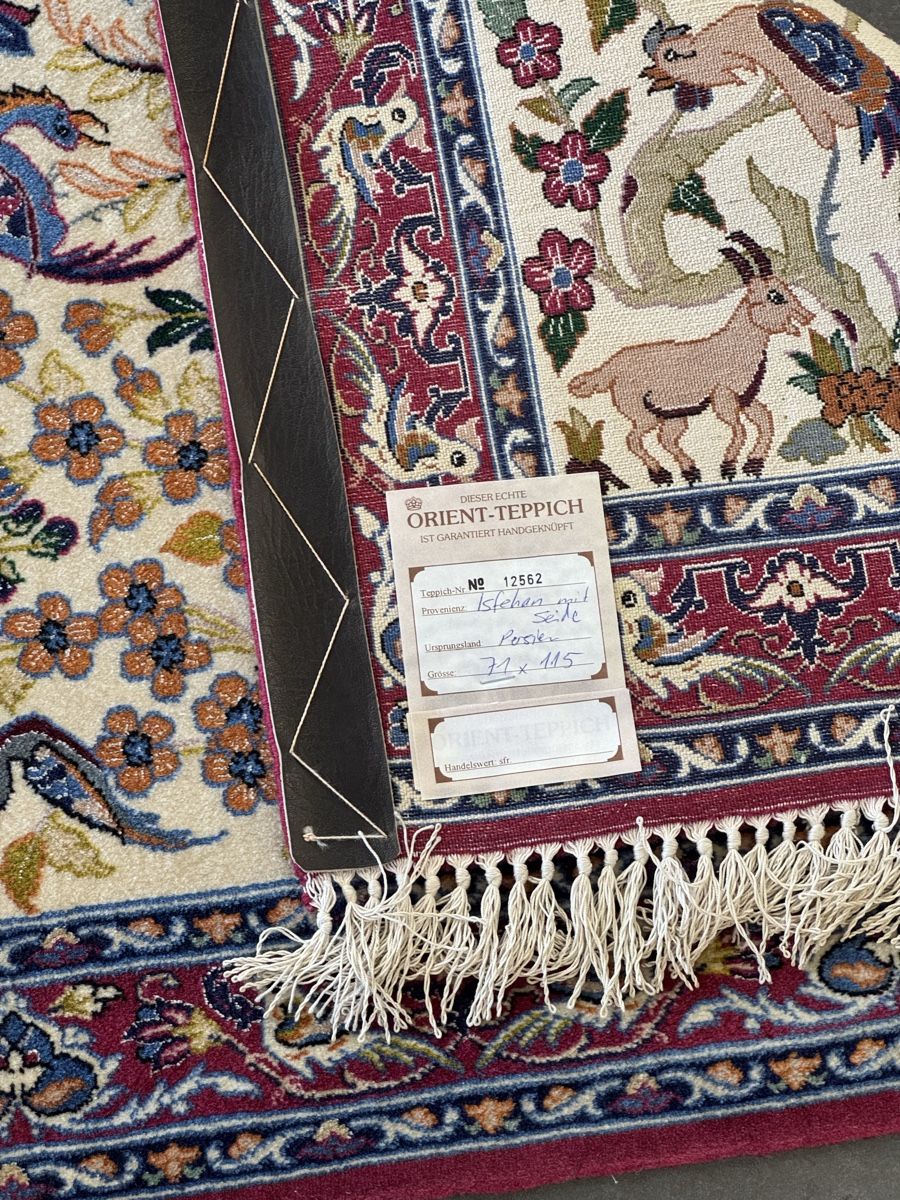 Tappeti: Echter Perserteppich Isfahan mit Seide – Usato da Liestal venduto da galerie_nategh 9