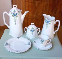 Antike Jugendstil Kaffee Service.