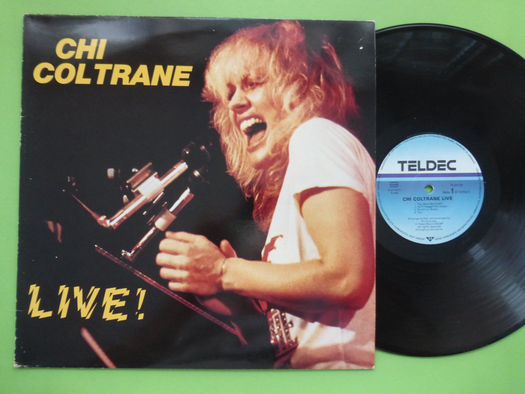 Dischi in vinile: Chi Coltrane – Live! – Usato da Zürich venduto da Swiss57