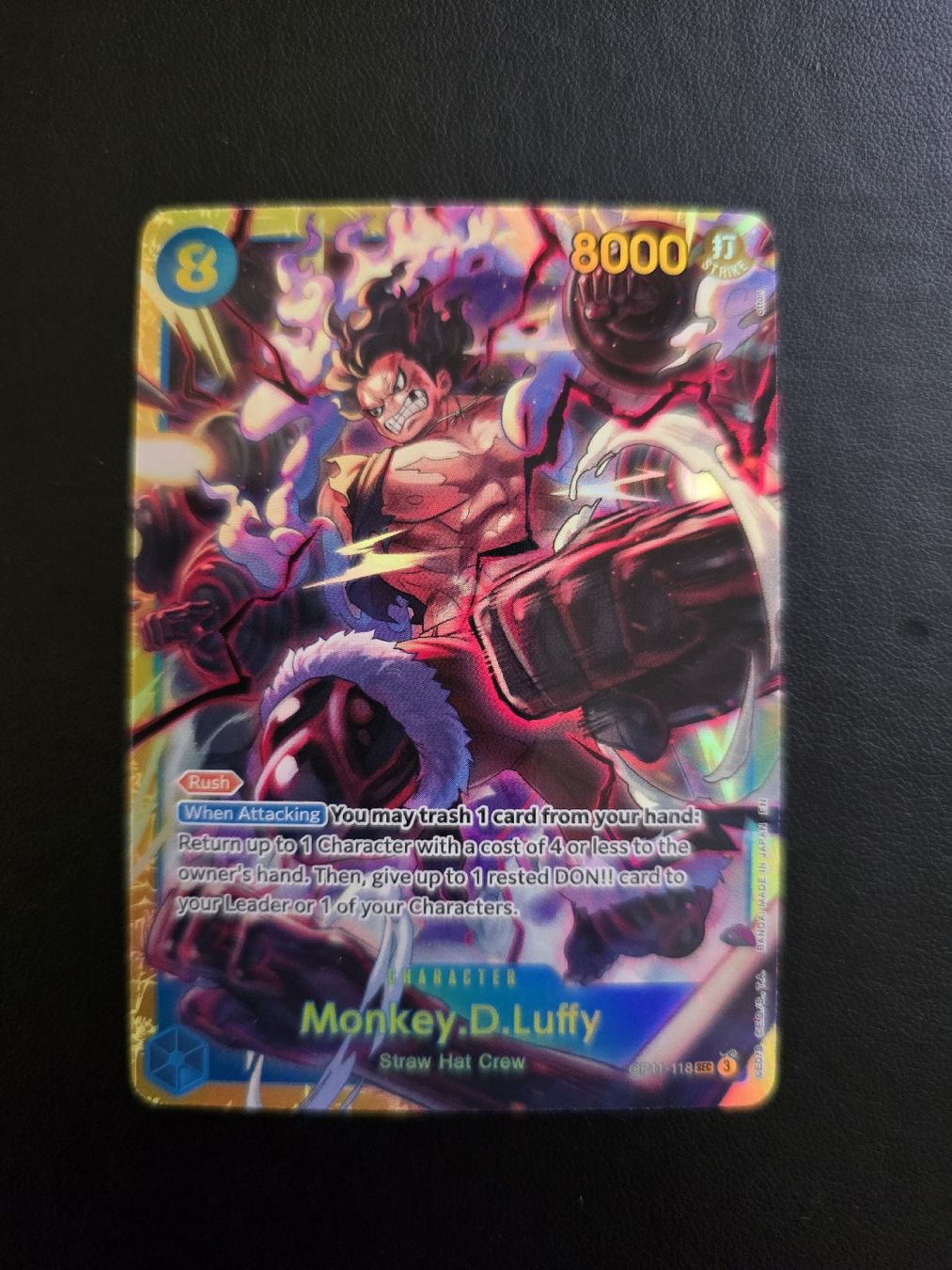 Bandai Sammelbilder & Trading cards: Carte One Piece Monkey.D.Luffy Sec état neuf – Neu (gemäss Beschreibung) aus Cointrin von PokeAku