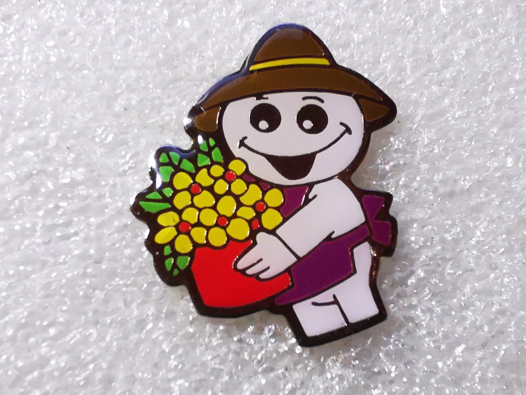 Placchette & Badge: Ansteckpin 129: Maga Bio – Usato da Oppligen venduto da Pin-Fall-Shop