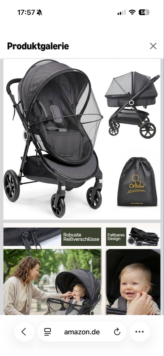 ABC Design Carrozzine: ABC Zoom Geschwisterwagen – Usato da Hombrechtikon venduto da vanesa.dj 9