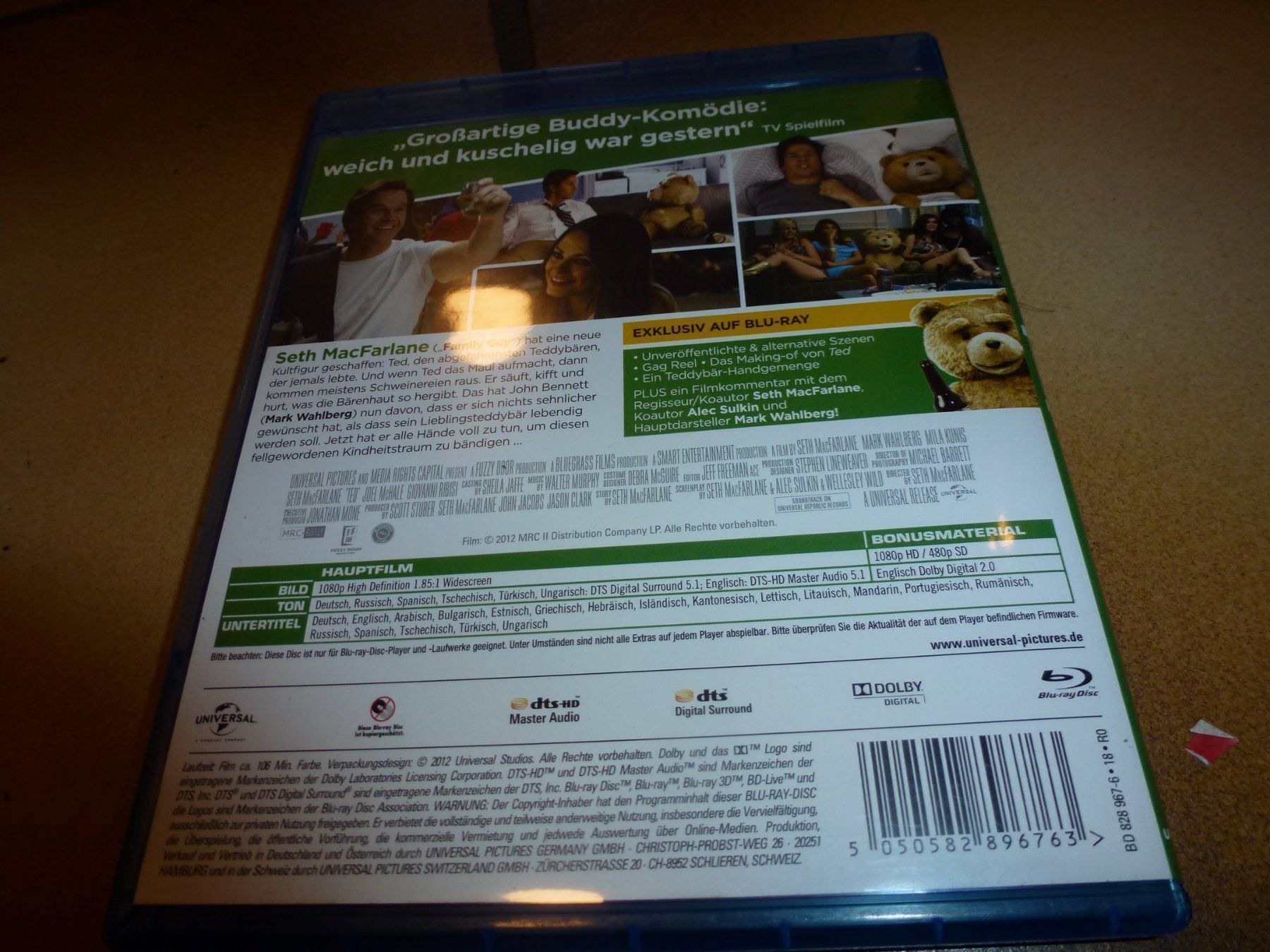 Tutti i DVDs: Ted (BLU-RAY) – Usato da Olten venduto da Disc-Verkauf 2