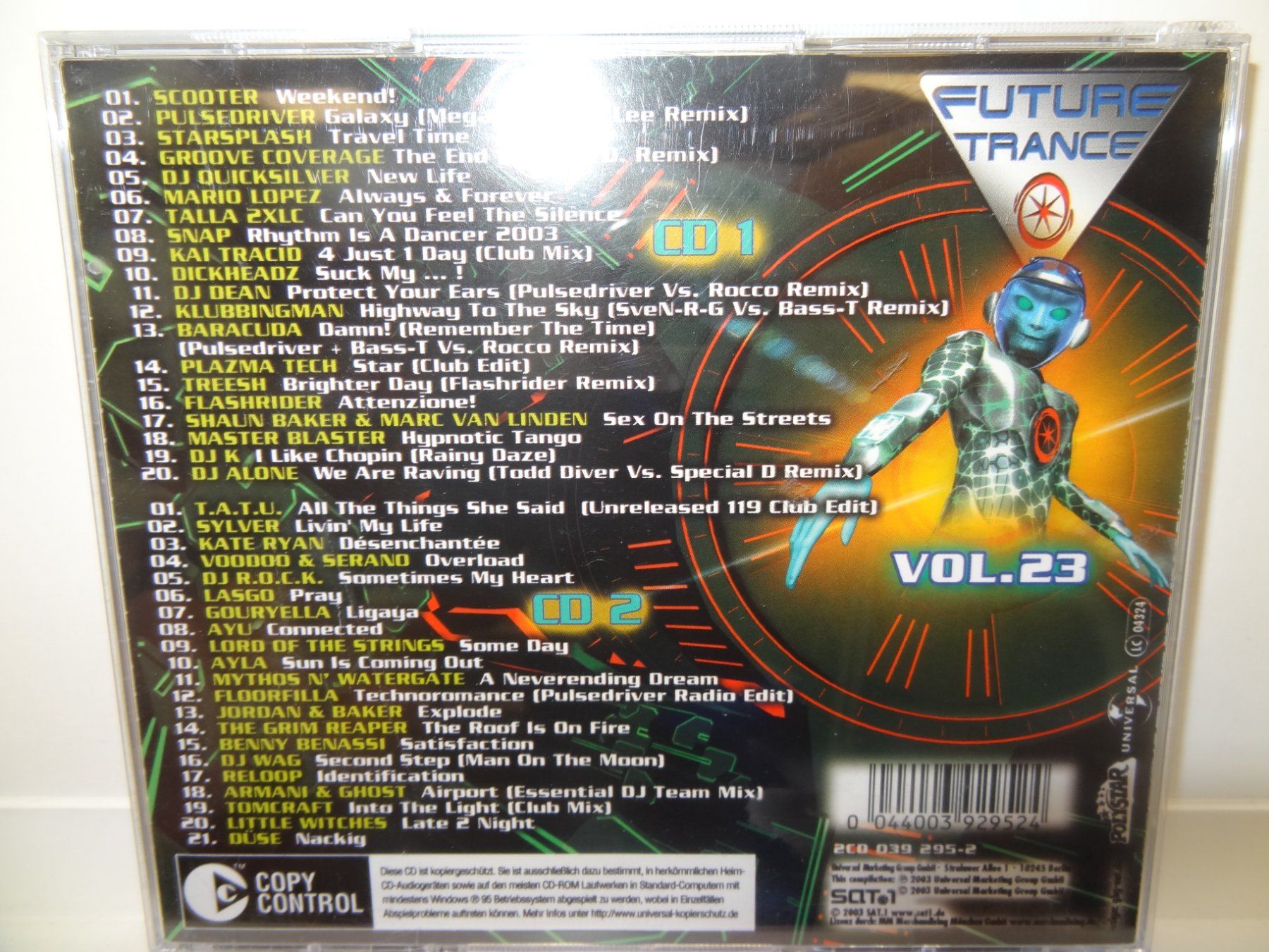 CD: Various Future Trance Vol.23 – Usato da luzern venduto da musicandart 1