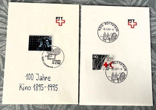 Alle Briefmarken: 12 Stück Post-Bögli Restposten – Gebraucht aus Häusernmoos von Koi-Gartenteich 3