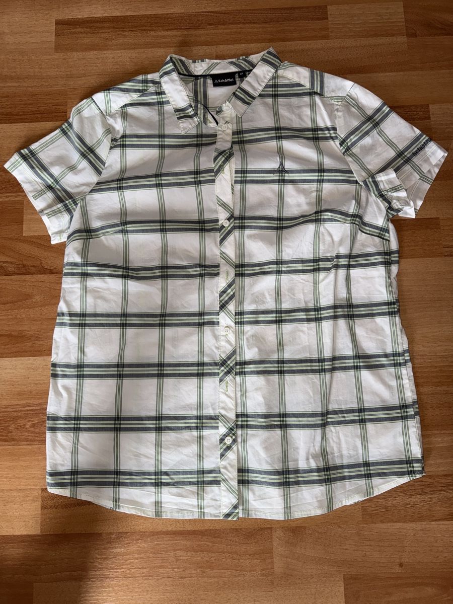 Schoeffel Camicette: Schöffel Hemd Gr. 44, Kariert, Sommerlich – Usato da St. Gallen venduto da mai_zpt7