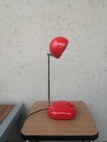 Vintage Space Age Lampe rot
