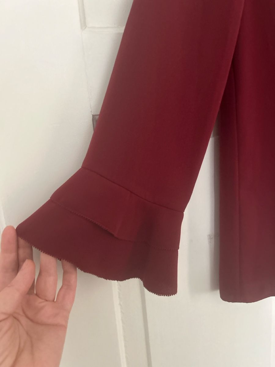 Camicette: Hobbs Bluse Weinrot Grösse 36 / S Festlich Elegant – Usato da Herisau venduto da Renee30 2