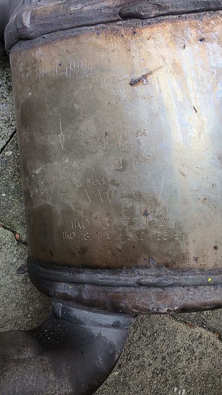 Volkswagen Sistemi di scarico: dpf partikelfilter vw original – Usato da St.Gallen venduto da big_tipp 1
