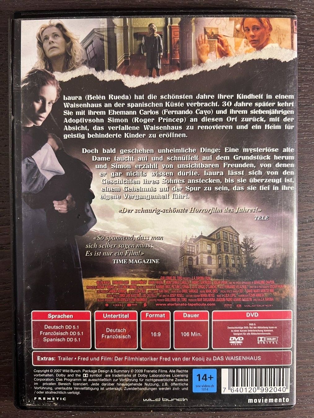 Tous les DVDs: Das Waisenhaus – D'occasion à Zürich par FilmFreunde 1