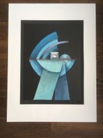 Giovanni Huber - Lithographie signiert