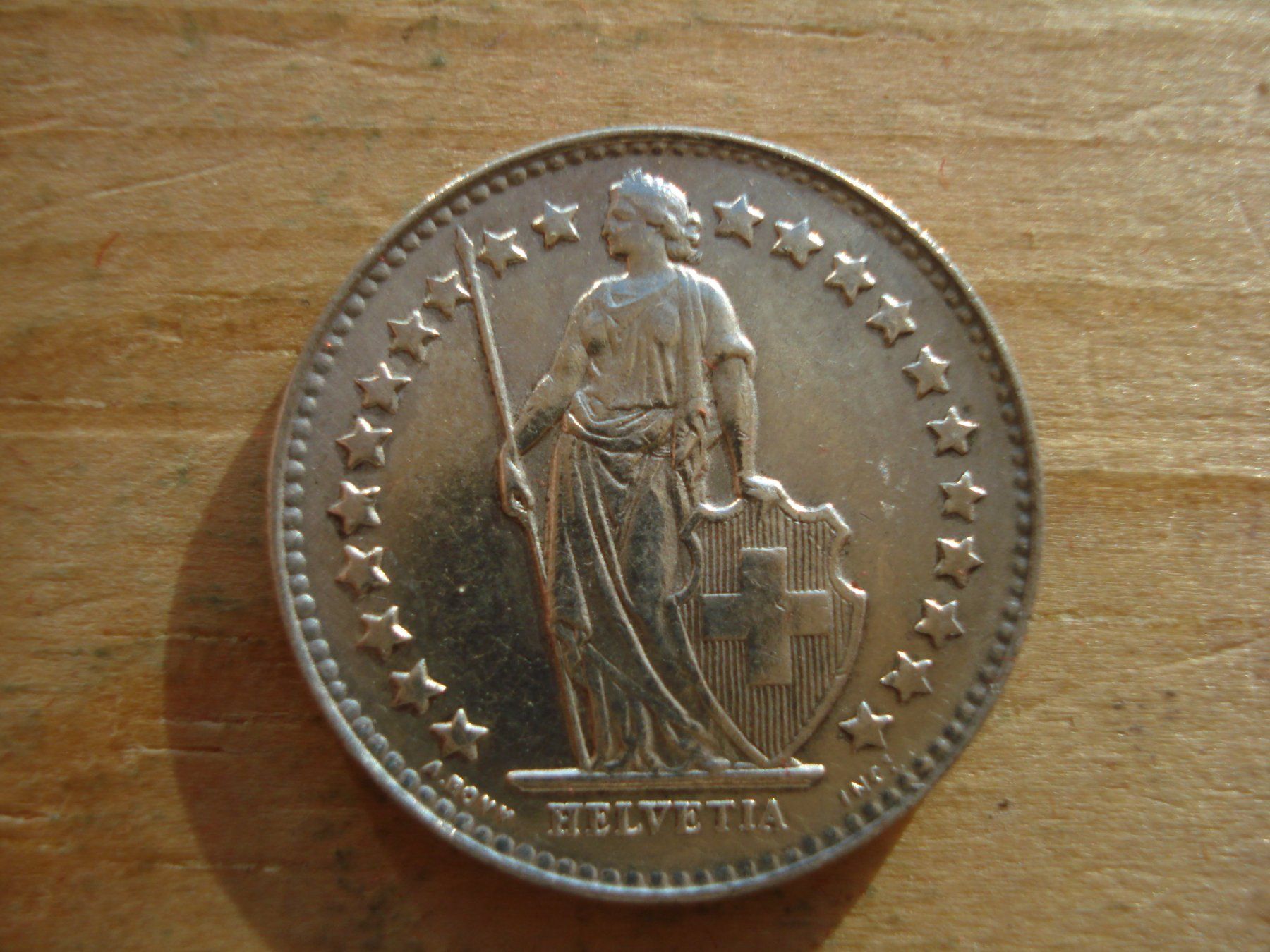 Alle Münzen: (S) 1/2 Franken 1931 UNZ- – Gebraucht aus Erlach von Net-Coins 1