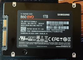 Samsung SSD 860 EVO 1TB, sehr guter Zustand!