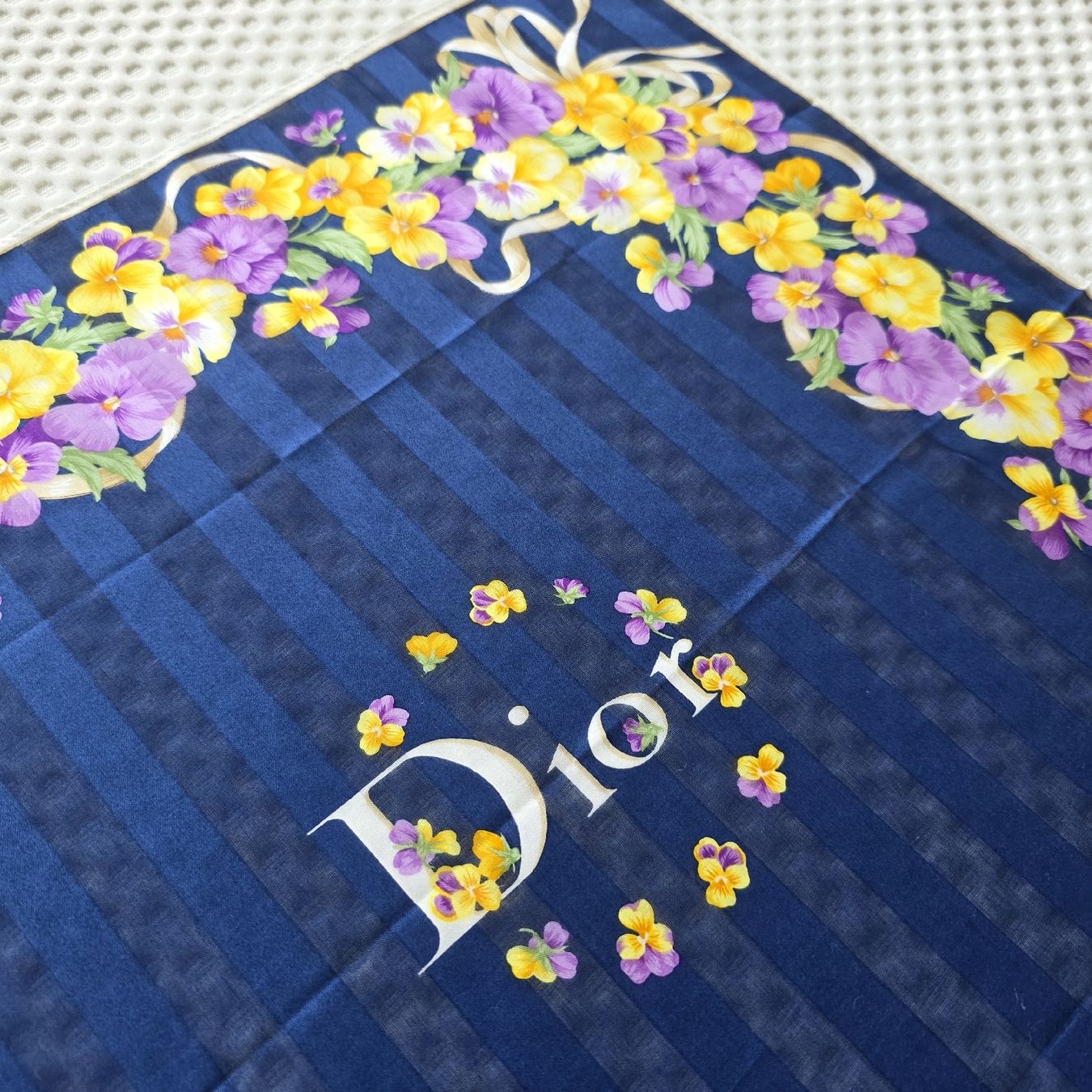 Dior Foulards, Tücher & Schals: Dior Baumwolltuch 48x48 cm Neu – Neu und originalverpackt aus Zürich von LIMAR 5