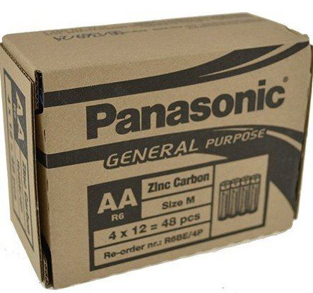 Panasonic Akkus & Batterien: Batterie 4er Set Panasonic Plus R 6 AA Mignon – Neu und originalverpackt aus St. Gallen von schnaeppchen-preise 1