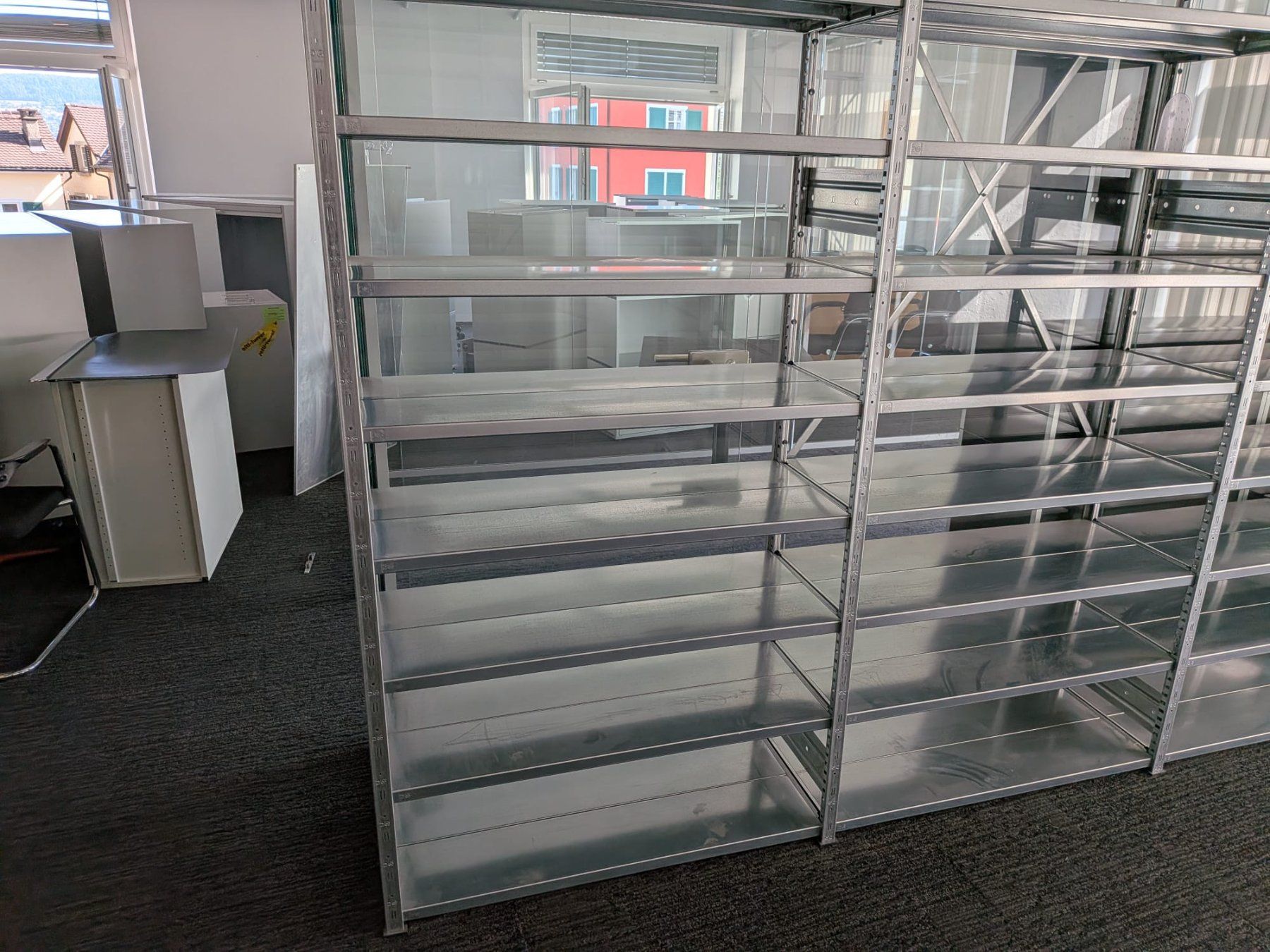 Errex Scaffali: ERREX Regalsystem - verzinkt - 46 Tab No1 - Ref. 08/01 – Usato da Au ZH venduto da BrockiAu 2