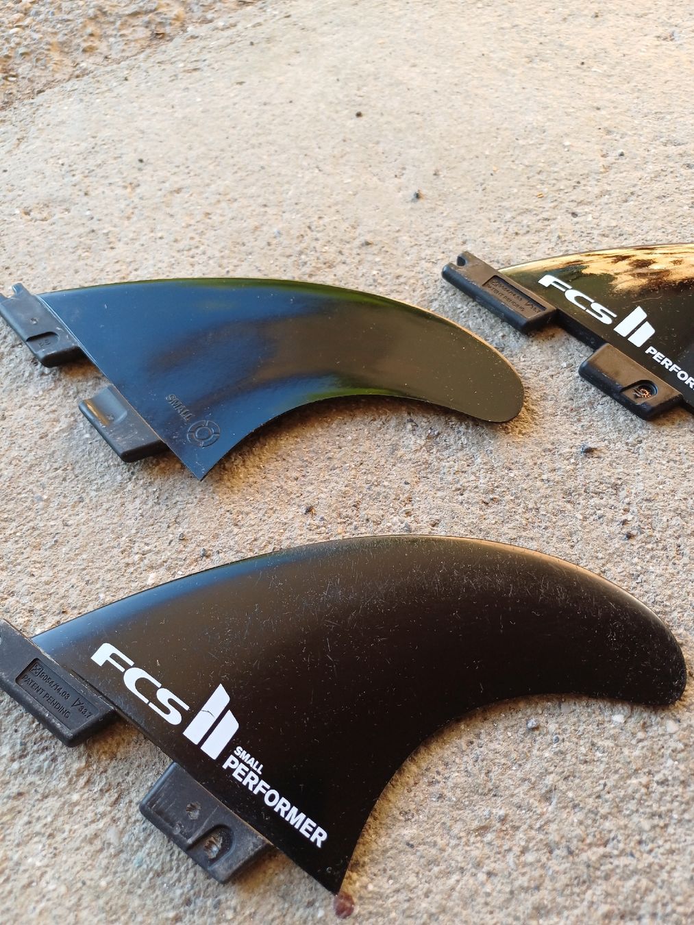 Surfboards & Schwimmbrette: Ailerons FCS II Performer Small noir – Gebraucht aus Pravidondaz (Salins) von maceoparker2013 2