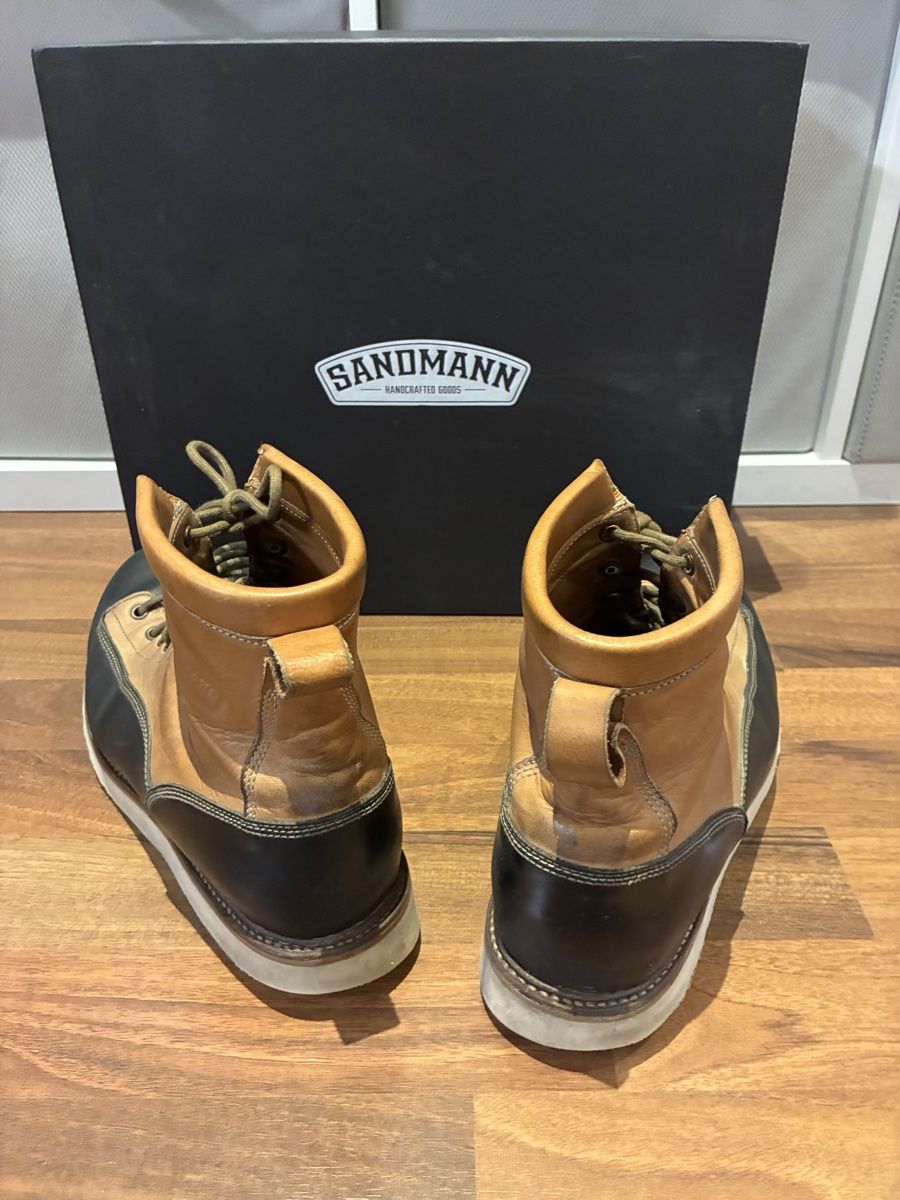 Sendra Herrenschuhe: Sandmann Vintage Arbeitsstiefel GR:43 – Gebraucht aus Engelburg von Pazo80 3