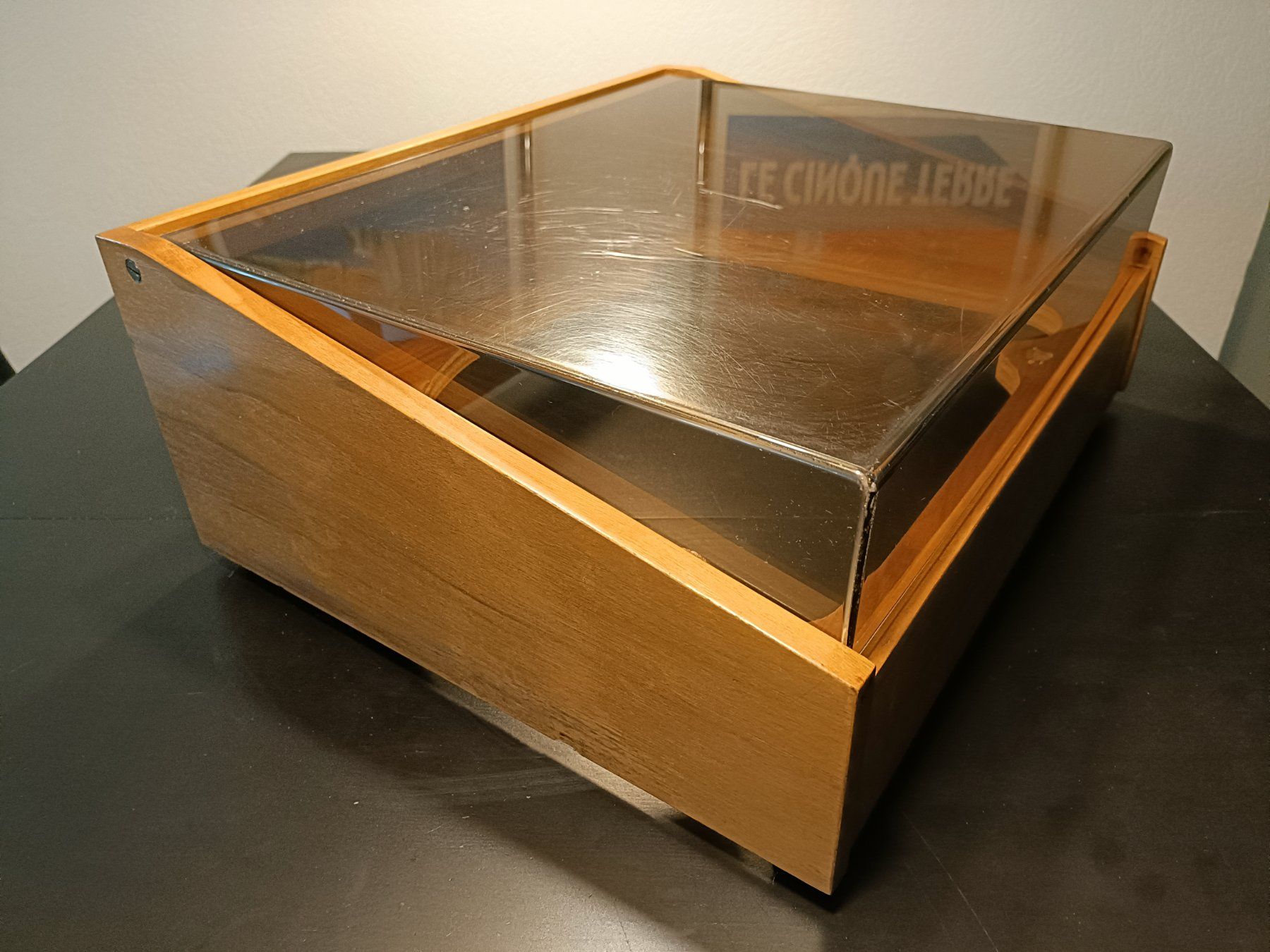 Thorens Giradischi: Socle en bois pour Thorens TD 124 – Usato da Pampigny venduto da edyschi 4