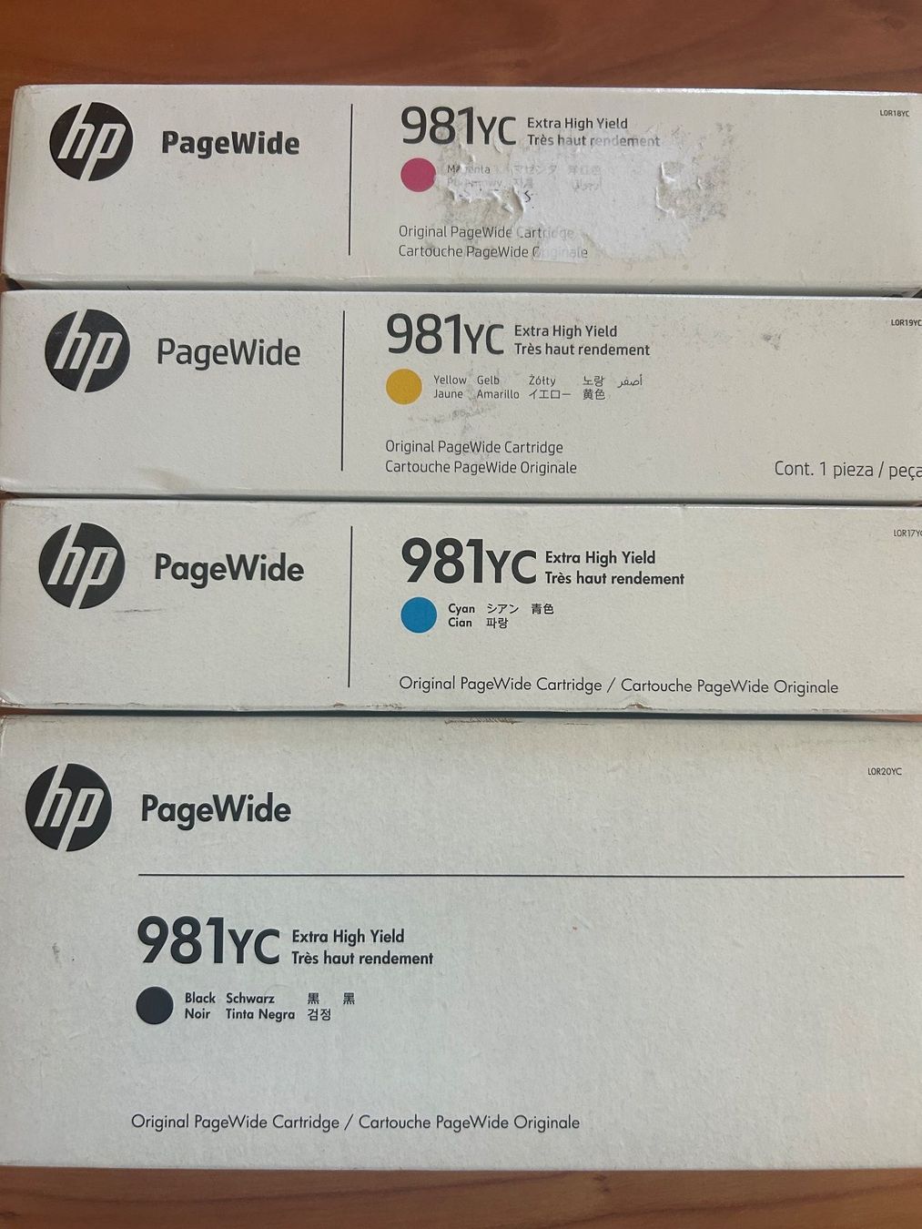 Hewlett Packard Cartucce per stampanti & toner: HP PageWide Managed Color Flow MFP E 58650 Tinte – Nuovo (secondo la descrizione) da Zwingen venduto da Tennesee