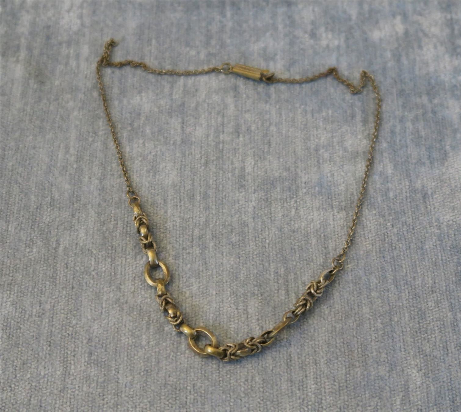 Catenine: Anker/Königs Kette messingfarbig – Usato da Brittnau venduto da marlenestone
