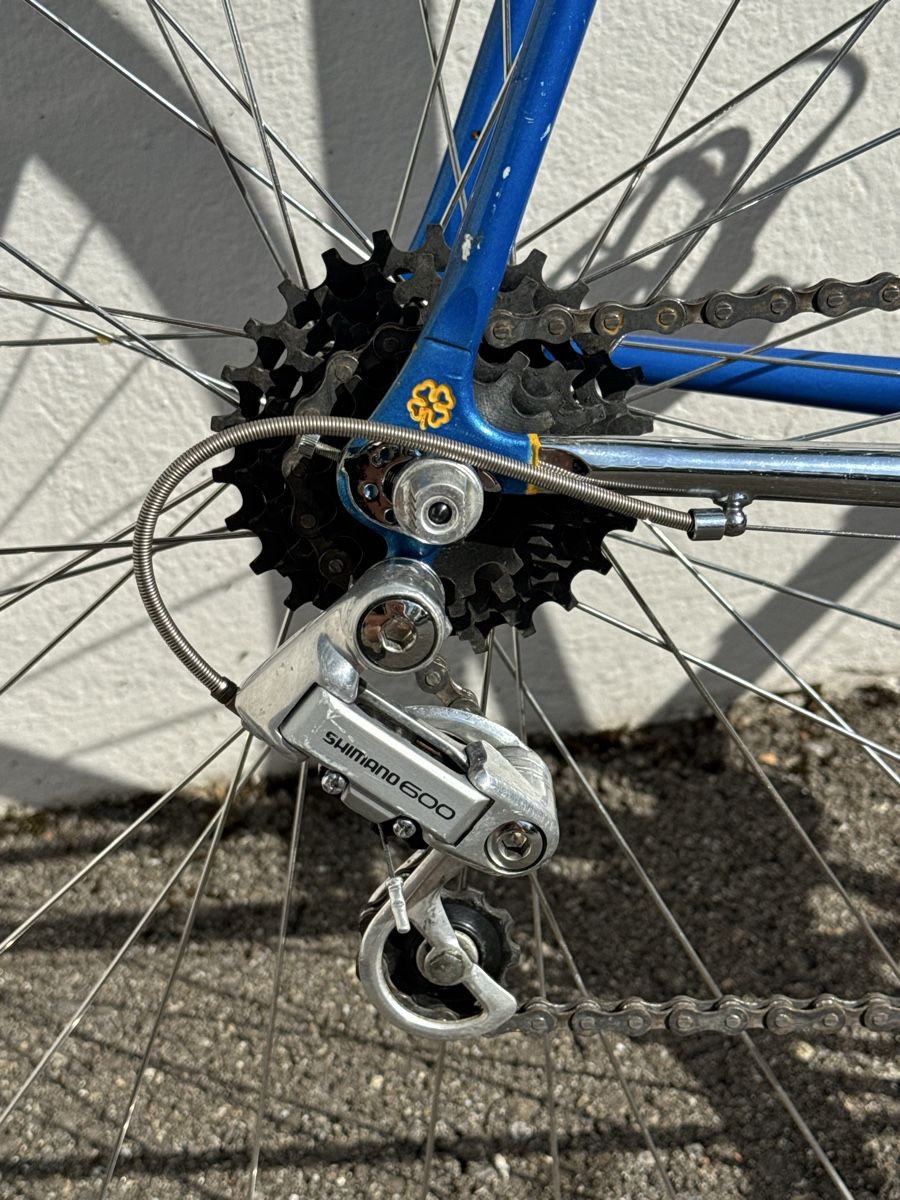 Velos: Klassisches Rennrad - Kobaltblau/ Chrom – Gebraucht aus Berg SG von cil_p8z9 4
