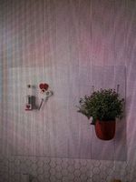 Tableau magnétique Kalamitica Cube blanc mural + 3 pots
