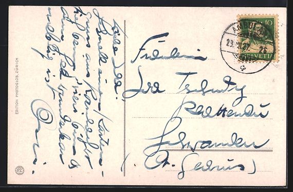Cartes postales: Rorschach, Hafen mit Dampfer Christoph u – D'occasion à Berlin par bartko-reher 1