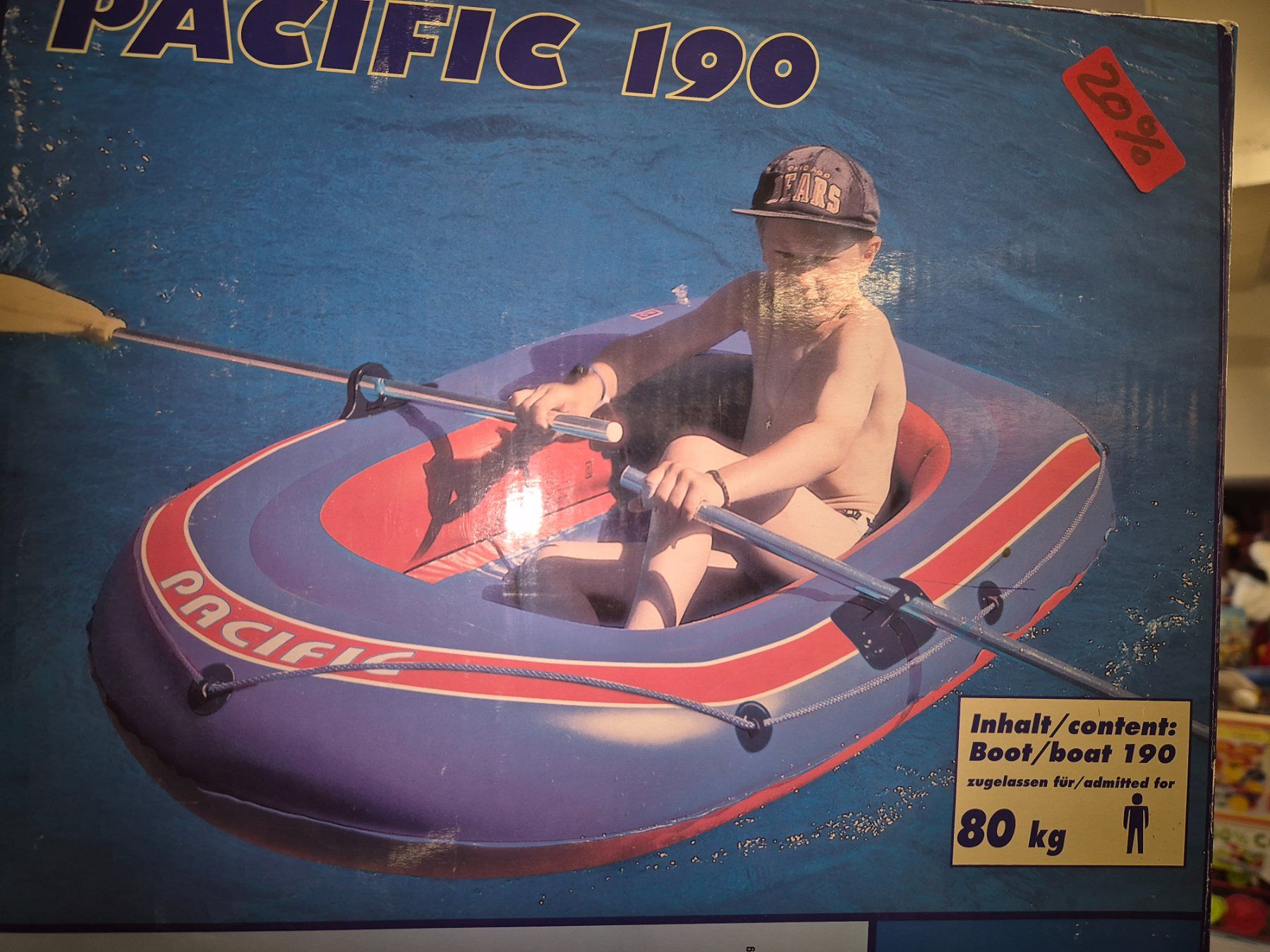 Boote: Pacific 190 Kinderboot, Gummiboot - Sommer, See, Fluss! – Neu und originalverpackt aus Schwarzenburg von Flamingo07