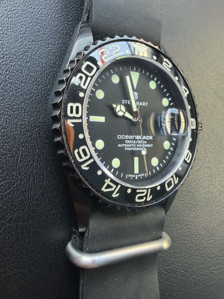 Steinhart Orologi: Steinhart Ocean 42 nova black – Usato da Bachenbülach venduto da RN-789