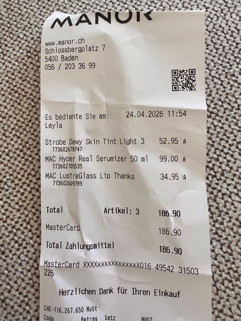 Mac Cosmetics Make-up: MAC Strobe Tint / Serumizer / Lip lipstick originalverpackt – Nuovo e nell'imballaggio originale da Wettingen venduto da nat_khd8 4
