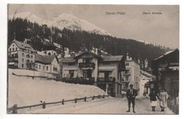DAVOS-PLATZ Obere Strasse animée