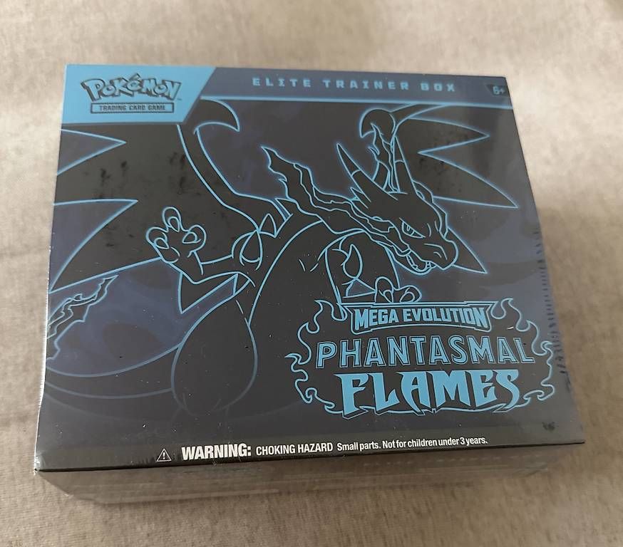 Carte collezionabili: Pokemon ETB Phantasmal Flames Englisch  – Nuovo e nell'imballaggio originale da Emmen venduto da kat_ltp2