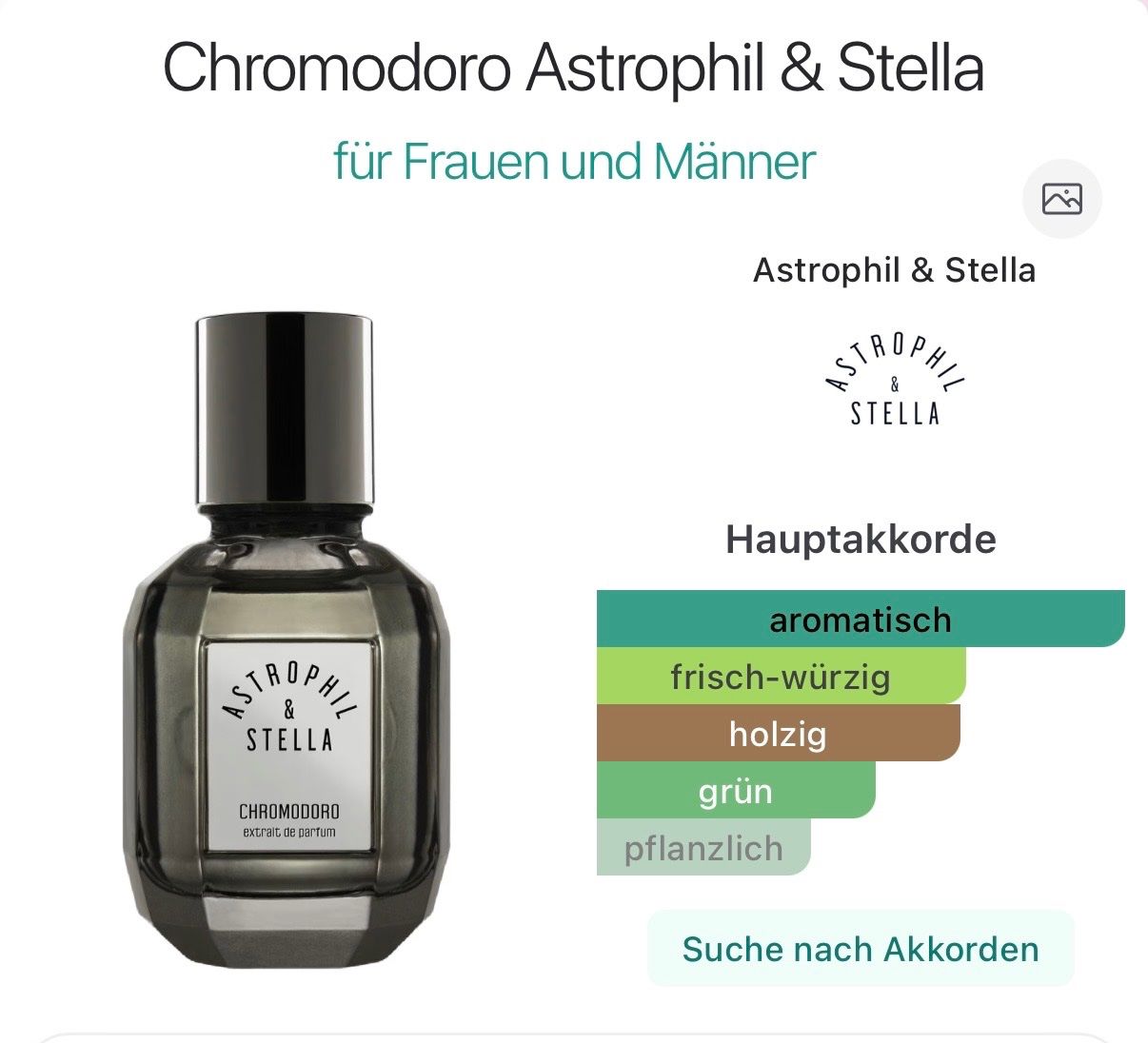 Parfum & Eau de Toilette: Chromodoro Astrophil &Stella extrait de parfum 50ml – Gebraucht aus Wallisellen von Rally68 3