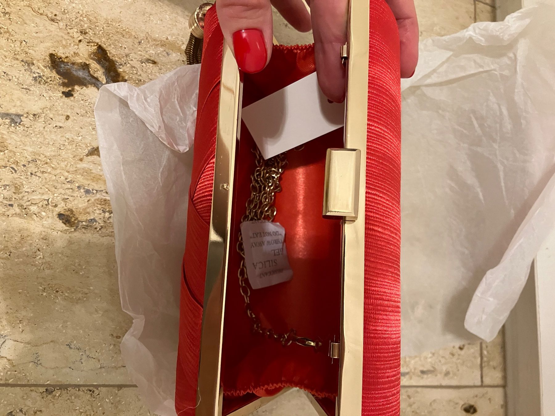 Borse da donna: Elegante Clutch – Nuovo e nell'imballaggio originale da Walchwil venduto da Maxana 1